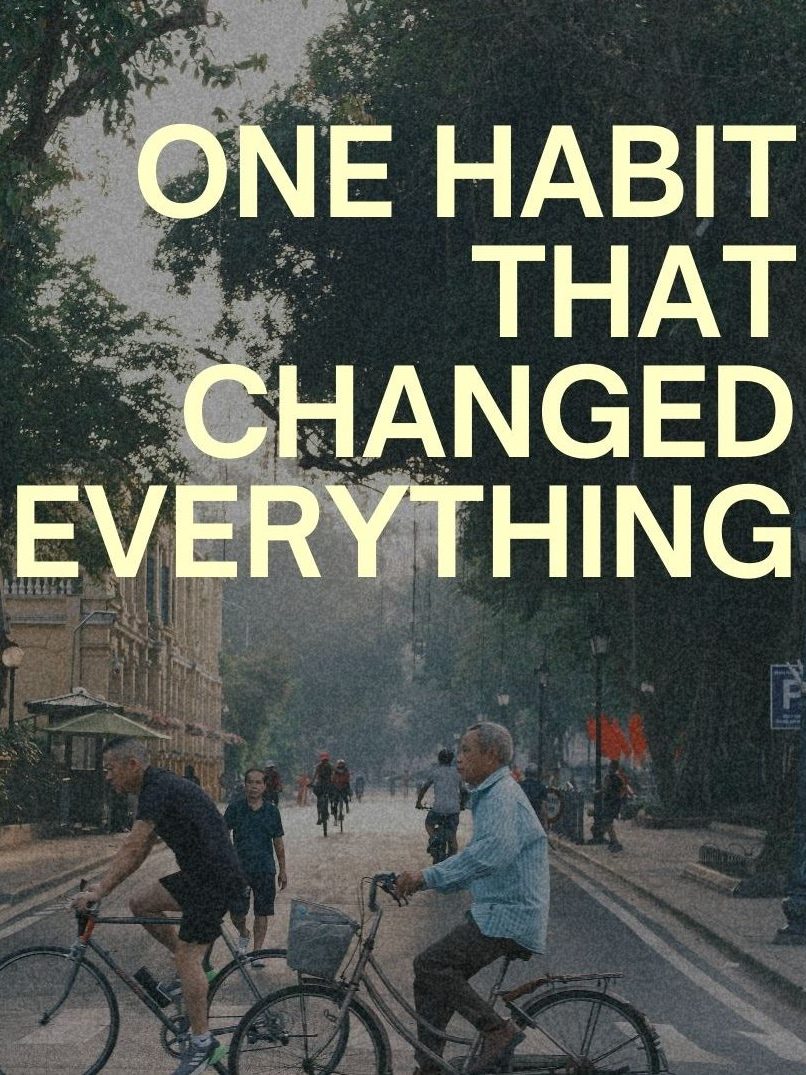 One habit that changed everything for me - with InstaFit community, I am better Life is all about making small changes that are sustainable and allow you to live your life to the fullest.